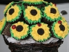 Cupcake Bouquet of Sunflowers