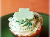 st. patrick's day cupcake