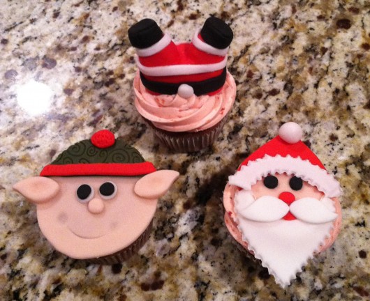 christmas cupcake ideas For the Holidays someone celebrating Christmas 