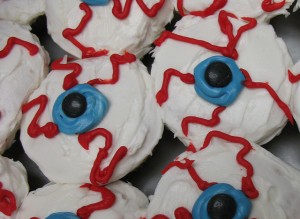 Eye Ball Cupcakes by piratejohnny